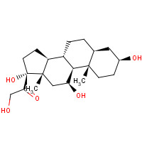 651-43-4 2-hydroxy-1-[(3S,5S,8S,9S,10S,11S,13S,14S,17R)-3,11,17-trihydroxy-10,13-dimethyl-1,2,3,4,5,6,7,8,9,11,12,14,15,16-tetradecahydrocyclopenta[a]phenanthren-17-yl]ethanone chemical structure