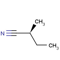 25570-03-0 (2S)-2-methylbutanenitrile chemical structure