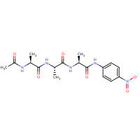 40817-33-2 (2S)-2-acetamido-N-[(2S)-1-[[(2S)-1-(4-nitroanilino)-1-oxopropan-2-yl]amino]-1-oxopropan-2-yl]propanamide chemical structure