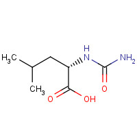 26117-20-4 (2S)-2-(carbamoylamino)-4-methylpentanoic acid chemical structure