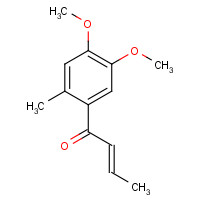 207233-94-1 (E)-1-(4,5-dimethoxy-2-methylphenyl)but-2-en-1-one chemical structure
