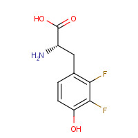 182756-49-6 (2S)-2-amino-3-(2,3-difluoro-4-hydroxyphenyl)propanoic acid chemical structure