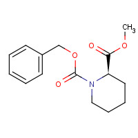 60369-19-9 1-O-benzyl 2-O-methyl (2R)-piperidine-1,2-dicarboxylate chemical structure