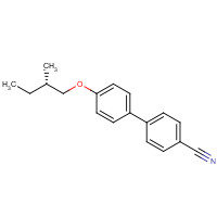58600-86-5 4-[4-[(2S)-2-methylbutoxy]phenyl]benzonitrile chemical structure