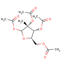 306960-25-8 [(2R,3R,4R)-3,4,5-triacetyloxy-4-methyloxolan-2-yl]methyl acetate chemical structure