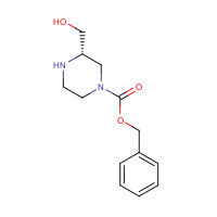 930837-02-8 benzyl (3S)-3-(hydroxymethyl)piperazine-1-carboxylate chemical structure