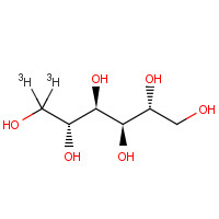 90358-49-9 (2R,3R,4R,5R)-1,1-ditritiohexane-1,2,3,4,5,6-hexol chemical structure