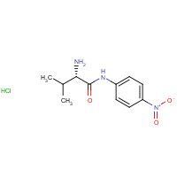 77835-49-5 (2S)-2-amino-3-methyl-N-(4-nitrophenyl)butanamide;hydrochloride chemical structure