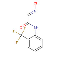 444-93-9 (2E)-2-hydroxyimino-N-[2-(trifluoromethyl)phenyl]acetamide chemical structure