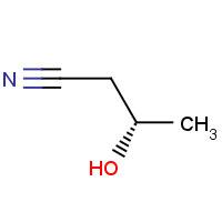 123689-95-2 (3S)-3-hydroxybutanenitrile chemical structure