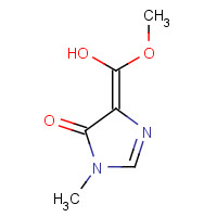98832-64-5 (5Z)-5-[hydroxy(methoxy)methylidene]-3-methylimidazol-4-one chemical structure