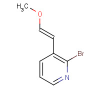 1158614-18-6 2-bromo-3-[(E)-2-methoxyethenyl]pyridine chemical structure