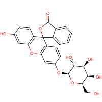 102286-67-9 3'-hydroxy-6'-[(2S,3R,4S,5R,6R)-3,4,5-trihydroxy-6-(hydroxymethyl)oxan-2-yl]oxyspiro[2-benzofuran-3,9'-xanthene]-1-one chemical structure