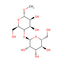 70427-91-7 (2R,3S,4S,5S,6R)-2-[(2R,4R,5S,6S)-4,5-dihydroxy-2-(hydroxymethyl)-6-methoxyoxan-3-yl]oxy-6-(hydroxymethyl)oxane-3,4,5-triol chemical structure