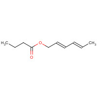 16930-93-1 [(2E,4E)-hexa-2,4-dienyl] butanoate chemical structure