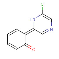 1126634-46-5 (6E)-6-(6-chloro-1H-pyrazin-2-ylidene)cyclohexa-2,4-dien-1-one chemical structure