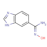 939999-63-0 N'-hydroxy-3H-benzimidazole-5-carboximidamide chemical structure