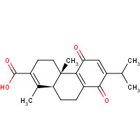 142950-86-5 (4aS,10aS)-1,4a-dimethyl-5,8-dioxo-7-propan-2-yl-4,9,10,10a-tetrahydro-3H-phenanthrene-2-carboxylic acid chemical structure