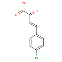 33185-97-6 (E)-4-(4-chlorophenyl)-2-oxobut-3-enoic acid chemical structure
