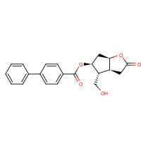 39265-57-1 [(3aS,4R,5S,6aR)-4-(hydroxymethyl)-2-oxo-3,3a,4,5,6,6a-hexahydrocyclopenta[b]furan-5-yl] 4-phenylbenzoate chemical structure