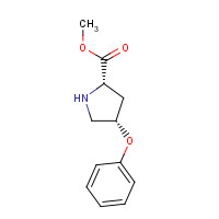 157187-62-7 methyl (2S,4S)-4-phenoxypyrrolidine-2-carboxylate chemical structure