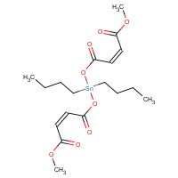 15546-11-9 4-O-[dibutyl-[(Z)-4-methoxy-4-oxobut-2-enoyl]oxystannyl] 1-O-methyl (Z)-but-2-enedioate chemical structure