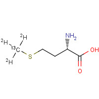 73488-65-0 (2S)-2-amino-4-(trideuteriomethylsulfanyl)butanoic acid chemical structure
