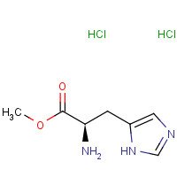 100009-20-9 methyl (2R)-2-amino-3-(1H-imidazol-5-yl)propanoate;dihydrochloride chemical structure