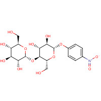 56846-39-0 (2R,3R,4S,5S,6R)-2-[(2R,3S,4R,5R,6S)-4,5-dihydroxy-2-(hydroxymethyl)-6-(4-nitrophenoxy)oxan-3-yl]oxy-6-(hydroxymethyl)oxane-3,4,5-triol chemical structure