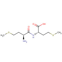 7349-78-2 (2S)-2-[[(2S)-2-amino-4-methylsulfanylbutanoyl]amino]-4-methylsulfanylbutanoic acid chemical structure