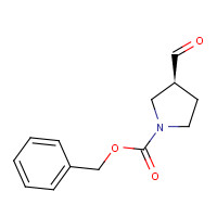 1212307-91-9 benzyl (3S)-3-formylpyrrolidine-1-carboxylate chemical structure
