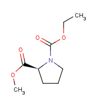 93423-88-2 1-O-ethyl 2-O-methyl (2S)-pyrrolidine-1,2-dicarboxylate chemical structure