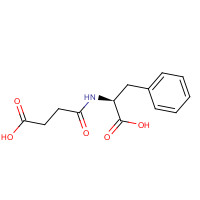 37590-83-3 4-[[(1S)-1-carboxy-2-phenylethyl]amino]-4-oxobutanoic acid chemical structure