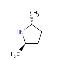 62617-70-3 (2R,5R)-2,5-dimethylpyrrolidine chemical structure
