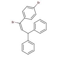 1215280-98-0 1-bromo-4-[(E)-1-bromo-3,3-diphenylprop-1-enyl]benzene chemical structure