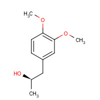 161121-03-5 (2R)-1-(3,4-dimethoxyphenyl)propan-2-ol chemical structure