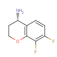 1213161-36-4 (4S)-7,8-difluoro-3,4-dihydro-2H-chromen-4-amine chemical structure