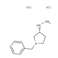 1004760-94-4 (3R)-1-benzyl-N-methylpyrrolidin-3-amine;dihydrochloride chemical structure