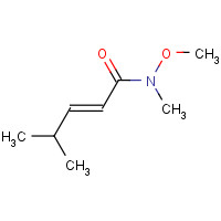 170969-86-5 (E)-N-methoxy-N,4-dimethylpent-2-enamide chemical structure