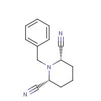 106006-86-4 (2S,6R)-1-benzylpiperidine-2,6-dicarbonitrile chemical structure
