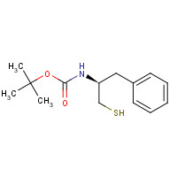 141437-85-6 tert-butyl N-[(2S)-1-phenyl-3-sulfanylpropan-2-yl]carbamate chemical structure