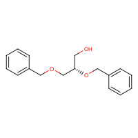 20196-71-8 (2S)-2,3-bis(phenylmethoxy)propan-1-ol chemical structure