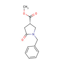 428518-44-9 methyl (3S)-1-benzyl-5-oxopyrrolidine-3-carboxylate chemical structure