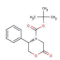 220077-24-7 tert-butyl (5S)-2-oxo-5-phenylmorpholine-4-carboxylate chemical structure