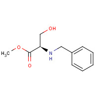 131110-76-4 methyl (2R)-2-(benzylamino)-3-hydroxypropanoate chemical structure