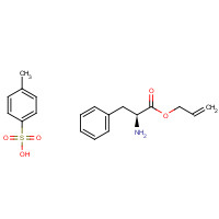 88224-00-4 4-methylbenzenesulfonic acid;prop-2-enyl (2S)-2-amino-3-phenylpropanoate chemical structure