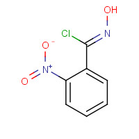 35447-75-7 (1Z)-N-hydroxy-2-nitrobenzenecarboximidoyl chloride chemical structure