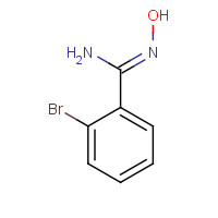 132475-60-6 2-bromo-N'-hydroxybenzenecarboximidamide chemical structure