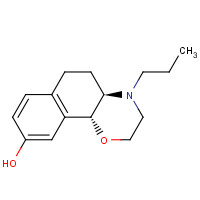 88058-88-2 (4aR,10bR)-4-propyl-2,3,4a,5,6,10b-hexahydrobenzo[h][1,4]benzoxazin-9-ol chemical structure