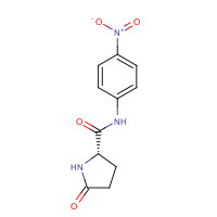 66642-35-1 (2S)-N-(4-nitrophenyl)-5-oxopyrrolidine-2-carboxamide chemical structure